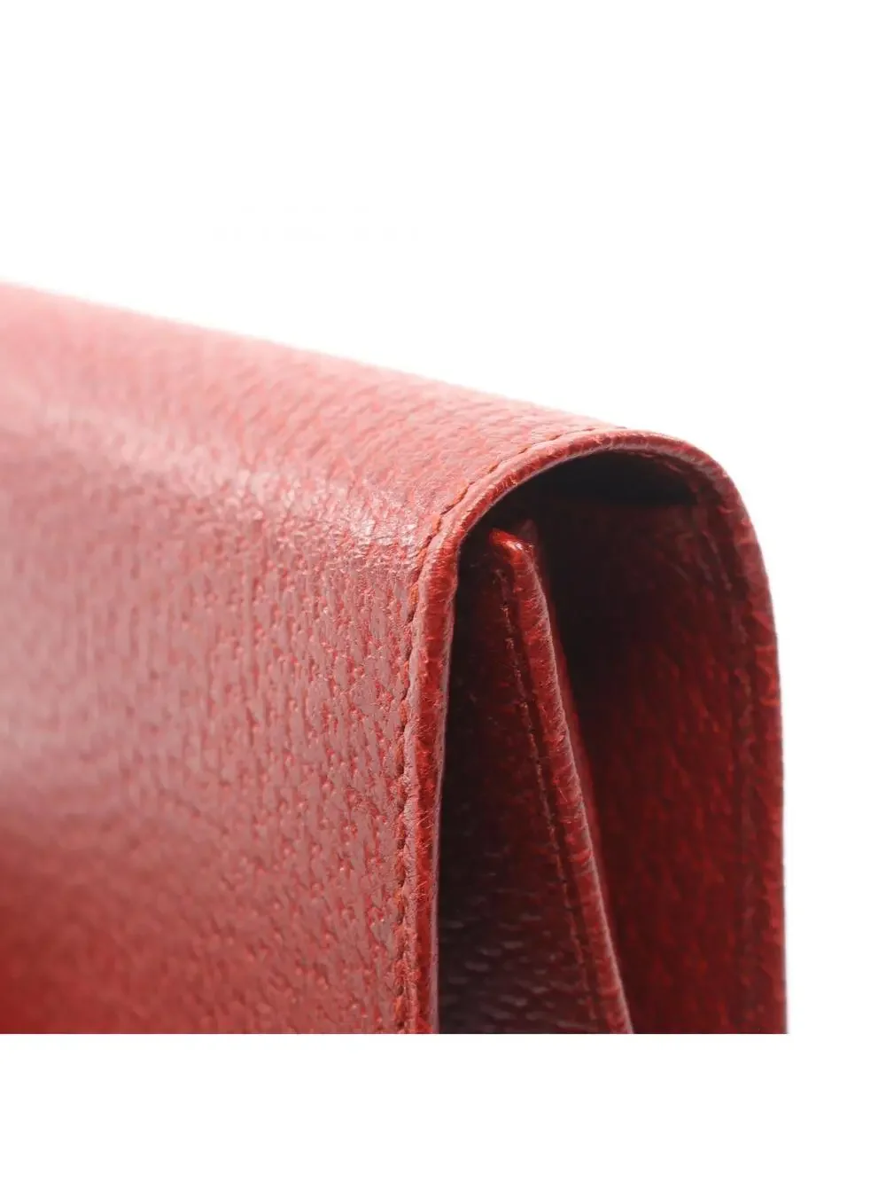 Gucci Zip Bifold Wallet Leather Red #339729G35B